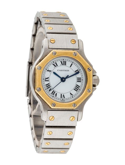 cartier santos octagon watch price.